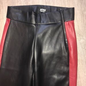 Zara leather pants